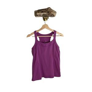 Athleta Built in Sports Bra Athletic Yoga Workout Tank Top S